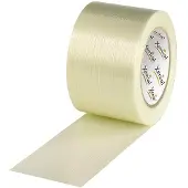 3M Filamentklebeband m.Lngsfaden Breite 75mm Lnge 50m S.100 transparent XENIAL - VPE: 12