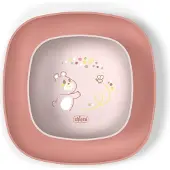 Chicco Set mit 2 Pfirsichtellern ab 12 Monaten
