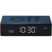Lexon LR152B Digitalwecker Flip Premium Wecker Blau