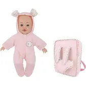 Amia Babypuppe Lilly 30cm mit Puppentrage - Puppenspielzeug