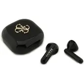 GUESS Metal Logo 4g Kabellose Kopfhörer Schwarz Schwarz One Size