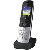 Panasonic KX-TGHA71GS, Schwarz, Grau, TFT, 4,57 cm (1.8"), 128 x 160 Pixel, AAA, 14 h
