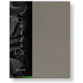 Dommelin Spannbettlaken Taupe (Flanell)-160 x 200 cm