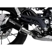 Leo Vince LV-10 Auspuffsystem mit EG-BE S/O 2-1 BL - LEONCINO 500 17-