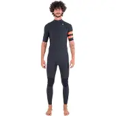 Hurley Plus 2/2 Mm Kurzarm-neoprenanzug Mit Reißverschluss Auf Der Brust