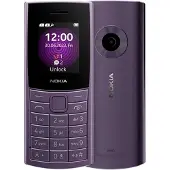 Nokia 110 4G 4G Dual SIM Handy Lila 2024 - Bildschirm 1,8" Akku 1020 mAh