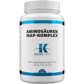 KLEAN LABS Aminosäuren Komplex MAP Kapseln, 8 essentielle Aminosäuren, Eaa, hochdosiert, kristallin 120 St Kapseln