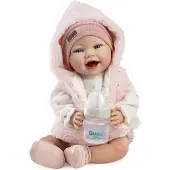 MuÑecas Guca Elsa Reborn-baby Rosa Rosa One Size