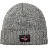 The Mountain Studio Cashmere Mix Cross Logo Mütze