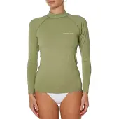 Ocean & Earth Waves Langarm-rash Guard