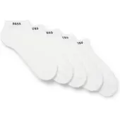 BOSS Fünferpack Sneakers-Socken aus Baumwoll-Mix mit Branding Grösse 39-42