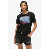 Superdry Rock Band Relaxed Kurzarm-t-shirt