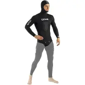 Seac Sub Black Shark Open Cell 7 Mm Speerfischjacke