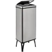 Wellhome Intelligenter Mülleimer Mit Automatischer Öffnung Und Manuellem Kontakt 60l