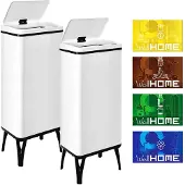 Wellhome Intelligente Mülleimer 60l 2 Einheiten