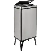 Wellhome Intelligenter Mülleimer Mit Automatischer Öffnung Und Manuellem Kontakt 50l