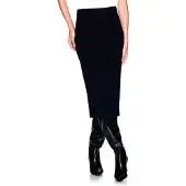Armani Exchange für Damen. XW001302AF10352UC001 Bleistiftrock schwarz (XS), Lässig, Party, Viskose