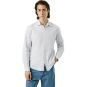 Pepe Jeans für Herren. PM3090814 Korkiges blaues Hemd (M), Lässig, Baumwolle, Langarm
