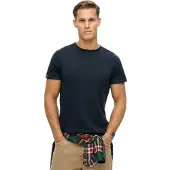 Superdry Raw Edge Slub Kurzarm-t-shirt