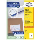 Avery Zweckform A4 210 X 297 Mm Aufkleber