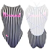 Turbo Sirene Pink Mermaid Badeanzug