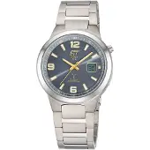 ETT Eco Tech Time EGT-11708-52M Herrenuhr Funk-Solar Everest Gents Titan/Bicolor