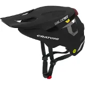 Cratoni Kinderhelm Wildcat Mips Schwarz Matt - S/m (49-56cm)