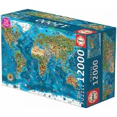Educa Puzzle mit 12000 Teilen: Weltwunder, 19057