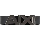 Armani Exchange für Herren. 951058CC50543120 Ledergürtel schwarz, marineblau (28), Lässig, Klassisch