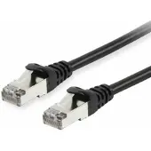 Equip Cat.6 S/FTP Patchkabel, 40m, Schwarz, 40 m, Cat6, S/FTP (S-STP), RJ-45, RJ-45, Schwarz