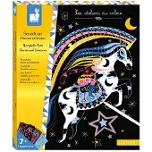 Janod Kratzbilder Pferde und Einhörner Maxi
