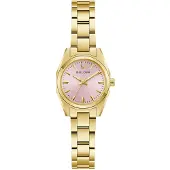 Bulova 97L187 Damenuhr Quarz Surveyor Klein Gold-/Rosafarben