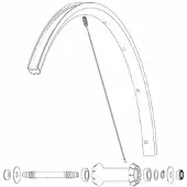 Mavic Front Ksyrium S Rb Rennradfelge
