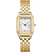 Rosefield OCWGSG-OC01 Damenuhr Quarz Ivy Goldfarben/Weiß