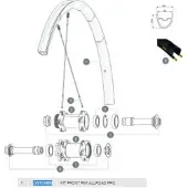 Mavic Allroad Pro Vorderradfelge
