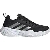 Adidas Court Team Bounce 2.0 Core Black Silver Metallic Cloud White (Women's) - EU 38 2/3
