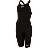 Speedo Fastskin Lzr Ignite Kneeskin Offener Rücken Wettkampfbadeanzug