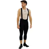 Santini 3/4 lange Fahrradhose mit Träger - CARGO - Schwarz XL