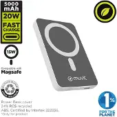 Muvit 15w + Output C Magsafe 5000mah Powerbank