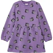 s.Oliver Kleid Thermofleece-Kleid mit All-over-Print