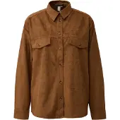 QS Bluse in 0009_cognac | Gr.: 36