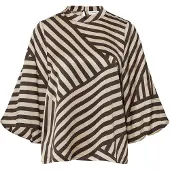 Comma Blouses Brown-dark Größe: 36 | Blusen Outlet | Damen | Braun