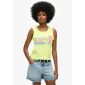 Superdry Outdoor Stripe Scoop ärmelloses T-shirt
