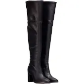 Wonders für Damen. M-5146_5098_5792 Leder-Stiefel Isabella Schwarz (41), 5 bis 8 cm, Keine