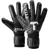 T1tan Classic 1.0 Black-out Torwarthandschuhe Mit Fingerschutz