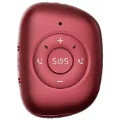 Leotec LETRACK02R, Persönlich, Rot, Single SIM, 1000 mAh, Android, iOS