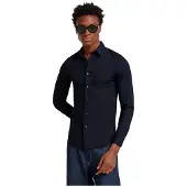 G-Star Uniform Slim Fit Langarmhemd