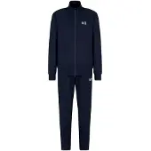 EA7 für Herren. 8NPV61_PJVRZ Trainingsanzug Regular Fit navy (XS), Lässig, Sportlich, Baumwolle, Multisport, Marine
