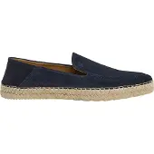 Hackett London für Herren. HMS21491 Altea Loafer Leder Espadrilles navy blau (41), Wohnung, Wildleder, Keine, Lässig, Marine