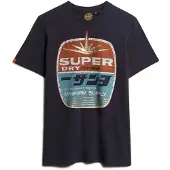 Superdry Gasoline Graphic Relaxed Kurzarm-t-shirt